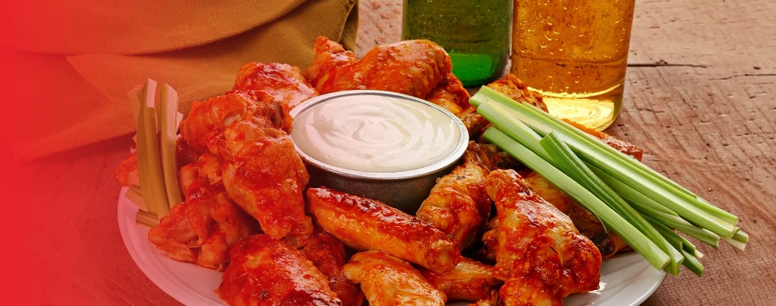 Crispy Buffalo Wings with HELLO Ranch Sauce — Restaurant-Style Wings at Home
